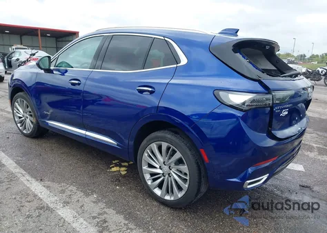 2025 Buick Envision Avenir Awd from USA, damaged, VIN LRBFZME45SD009080